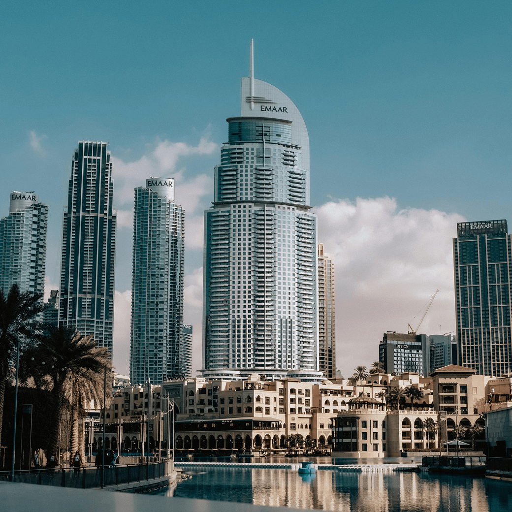 Downtown Dubai skyline
